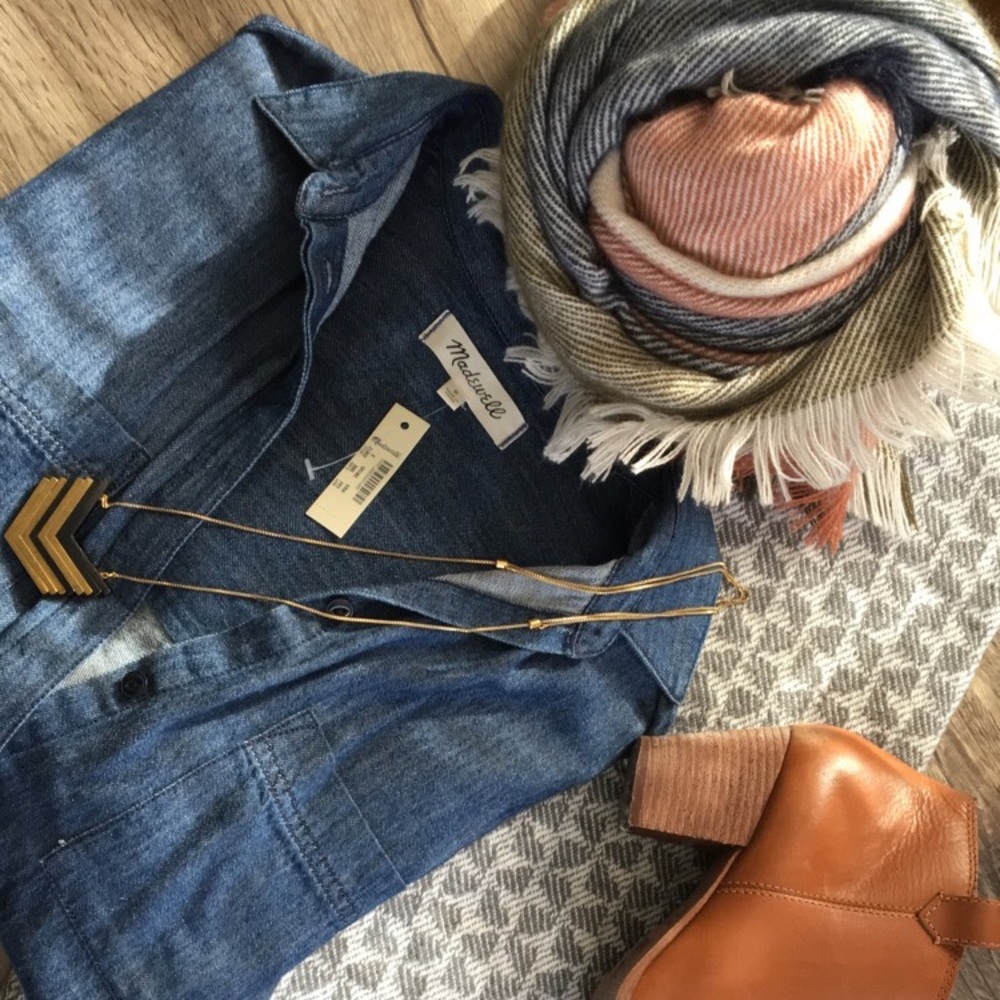 Made well Denim Courier Shirtdress - Nora Wash